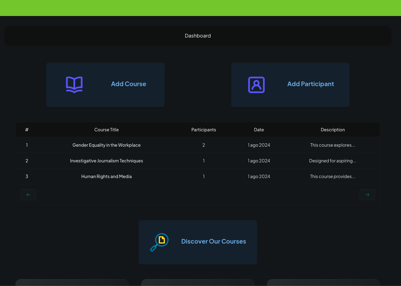 Portfolio Project with Single Page Application Design
