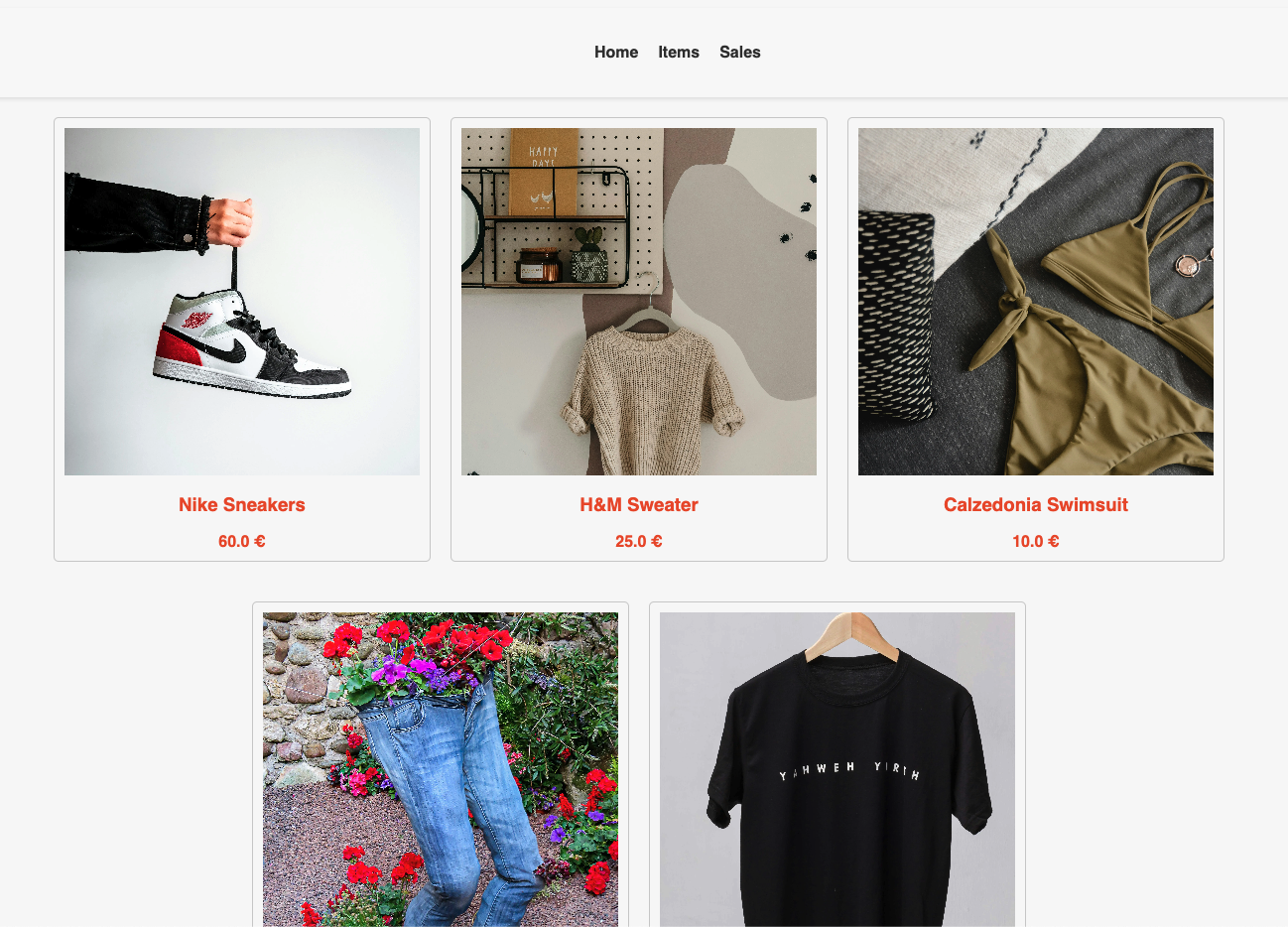 Portfolio Project with Single Page Application Design